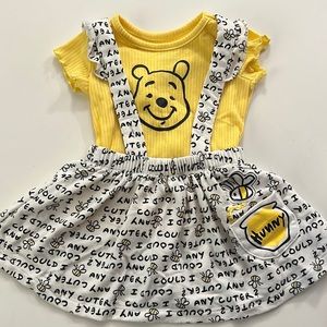 Disney Winnie the Pooh overall dress